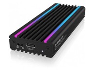 ICY BOX Eksterno kućište IB-233U3-B, 2.5" SATA HDD/SSD - USB 3.0, poseban dizajn za otpornost, crno